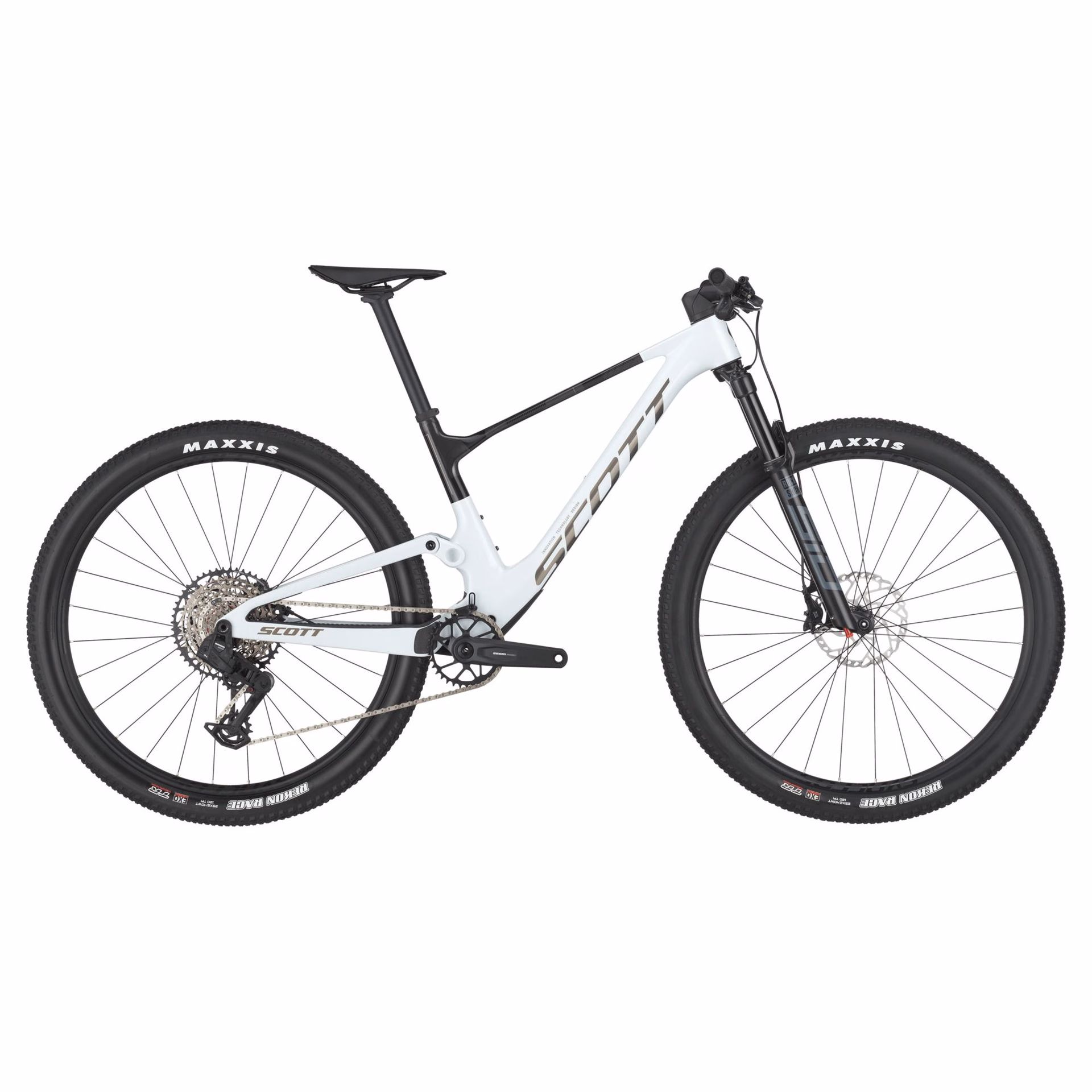 [423116-8086006] 423116 BICICLETA SCOTT SPARK RC TEAM 25 (S, BLANCO-NEGRO)